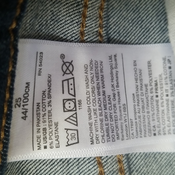 Banana Republic Premium Black Skinny Denim Jeans - Picture 5 of 5